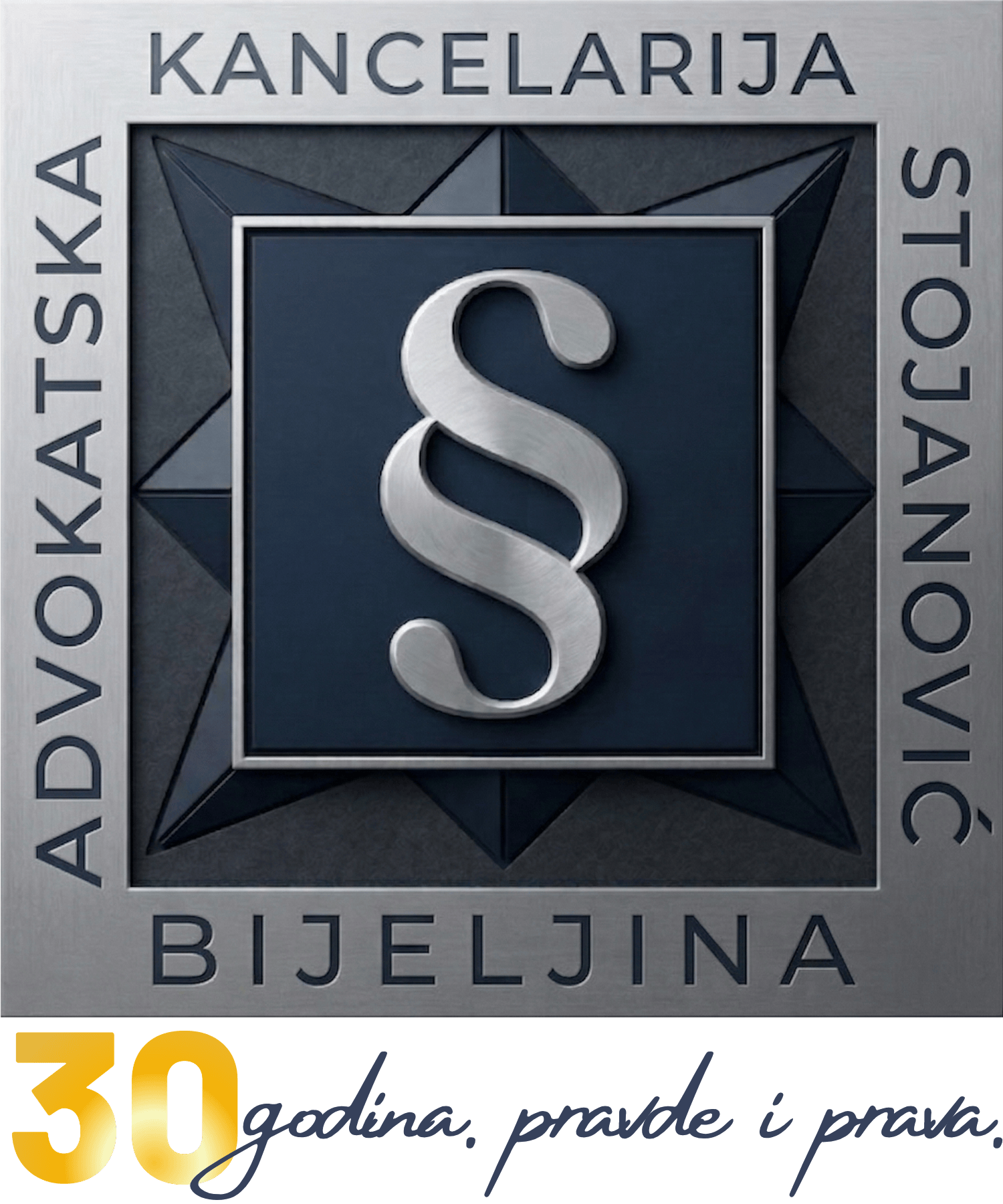 Advokatska kancelarija Stojanović - 30 godina. pravde i prava.